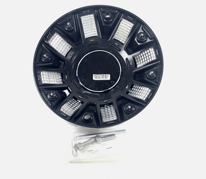 Panther / Ballistic Gloss Black Chrome Wheel Center Cap CAP OR-D3 CAP OR-D + screws