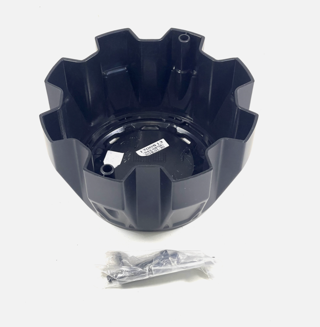 WORX / Ultra Motorsports Matte Black Wheel Center Cap 83182090F-1B A89-0087SB + SCREWS