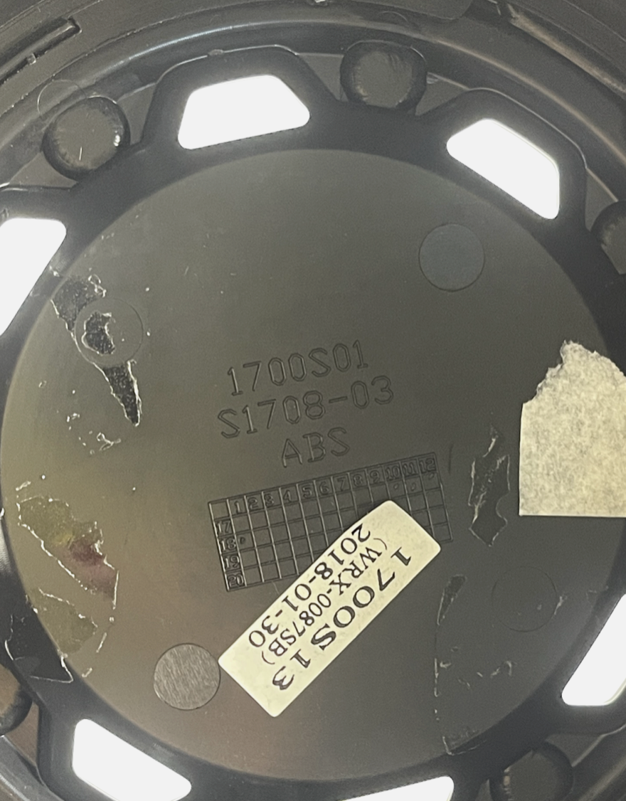 WORX / Ultra Motorsports Matte Black Wheel Center Cap 83182090F-1B A89-0087SB + SCREWS
