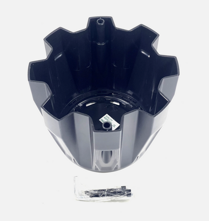 WORX / Ultra Motorsports Matte Black Wheel Center Cap WRX-0087SBL / A89-0087SBL (4 CAPS)