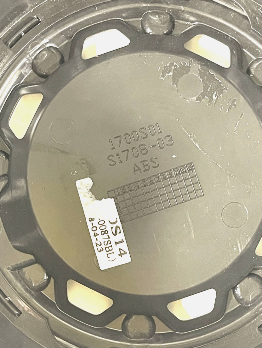 WORX / Ultra Motorsports Matte Black Wheel Center Cap WRX-0087SBL / A89-0087SBL (4 CAPS)