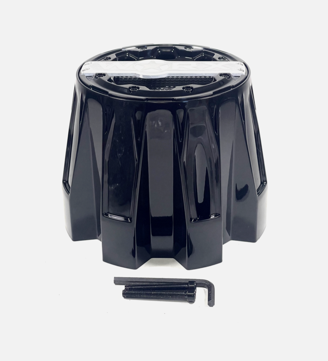 WORX / Ultra Motorsports Gloss Black Wheel Center Cap WRX-0087BKL / A89-0087BKL
