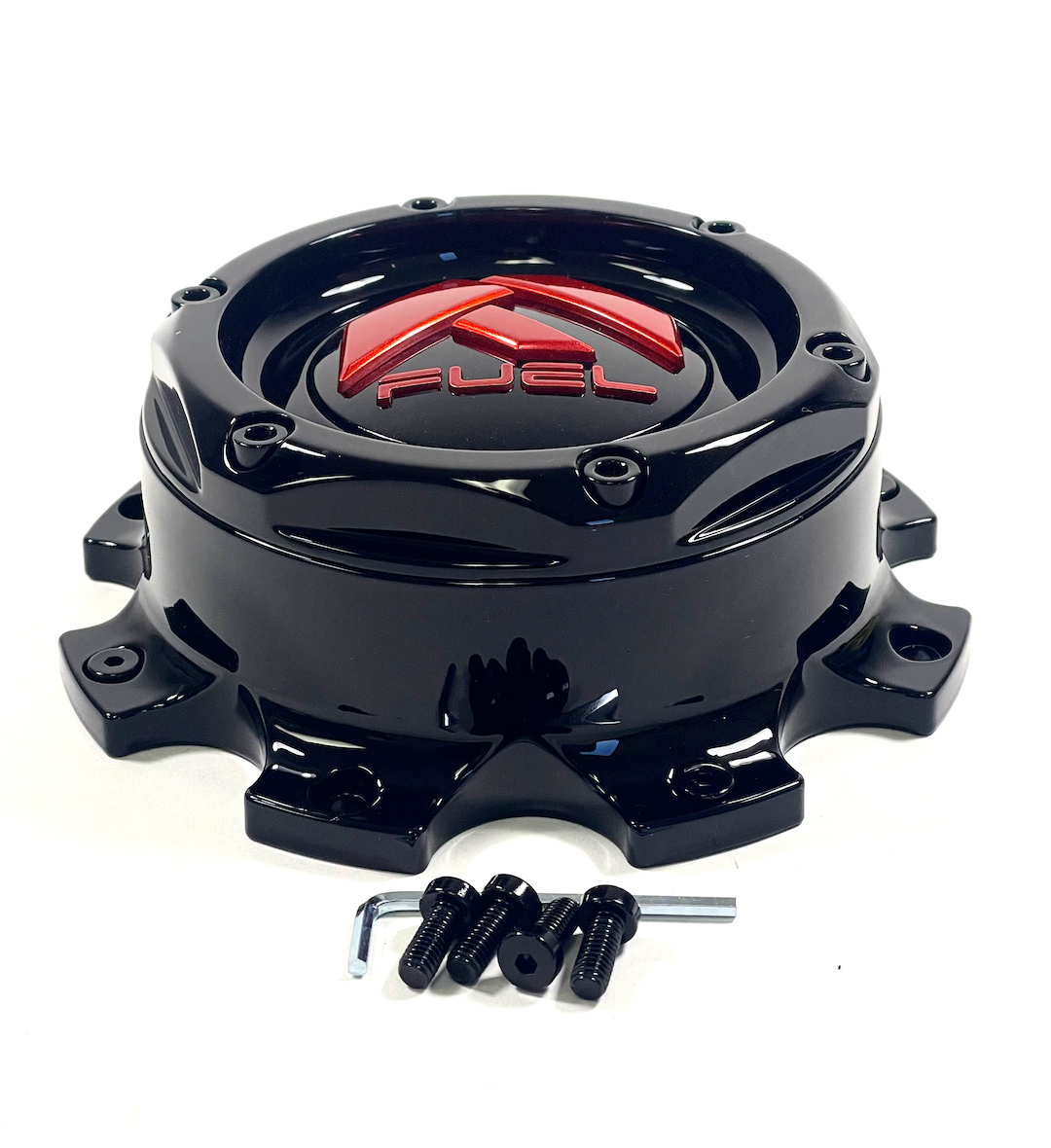 Fuel Offroad Wheels Gloss Black Custom Wheel Center Cap # 1004-08GBQ (1 CAP)