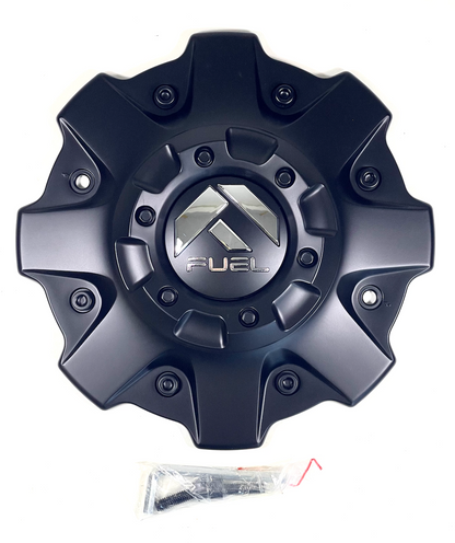 Fuel Off-Road Matte Black Wheel Center Cap 1002-79MBR (1 CAP) + SCREWS