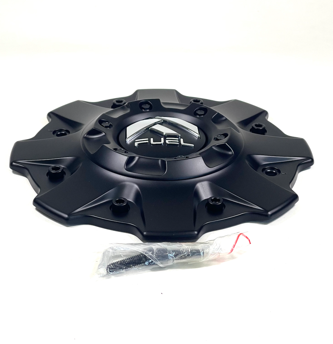 Fuel Off-Road Matte Black Wheel Center Cap 1002-79MBR (1 CAP) + SCREWS