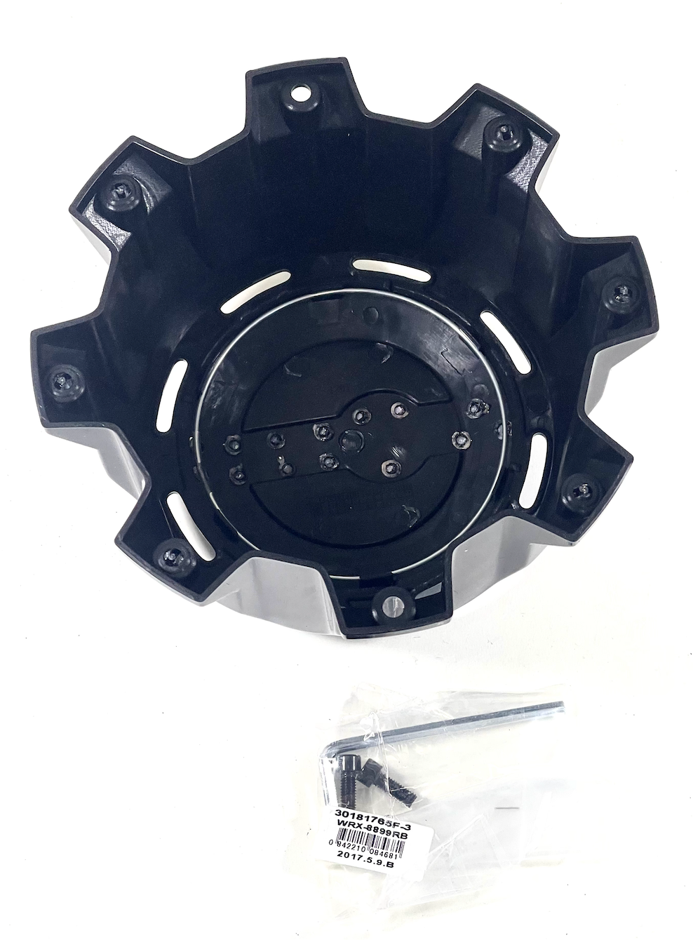 WORX / Ultra Motorsports Gloss Black Wheel Center Cap WRX-0089RB / A89-0089RB (4 CAPS)