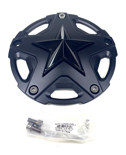 XD Series Black Wheel Center Cap XS827 Rockstar III RS3 XD827 RS3 827CAPMB-1 / T116L188