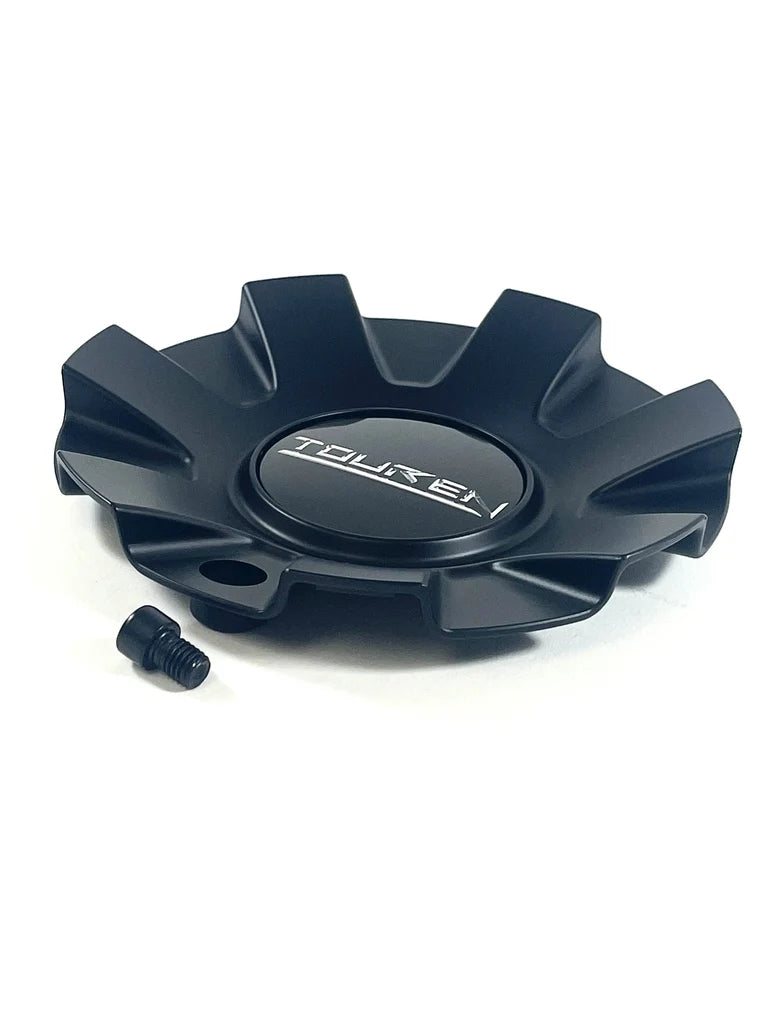 TOUREN C1032602VB chrome custom center cap angled view