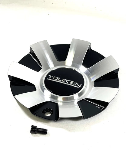 TOUREN TR3 3130 C103130MF Black Machined Wheel Center Cap (1Pc)