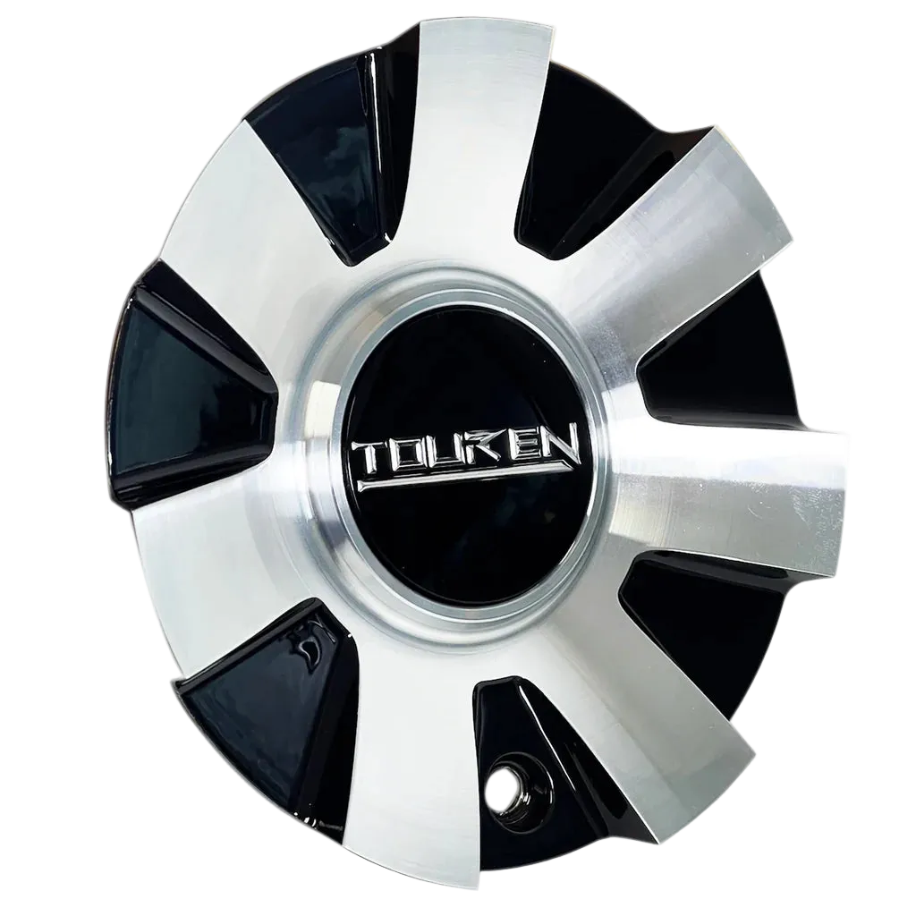 TOUREN TR60 3260 C1032603B black wheel center cap front view