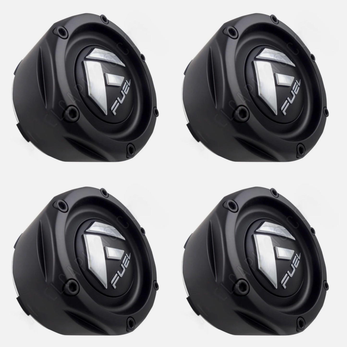 Fuel Offroad Wheels Matte Black Snap In Wheel Center Cap 1003-49TMB NEW (4 CAPS) TALL