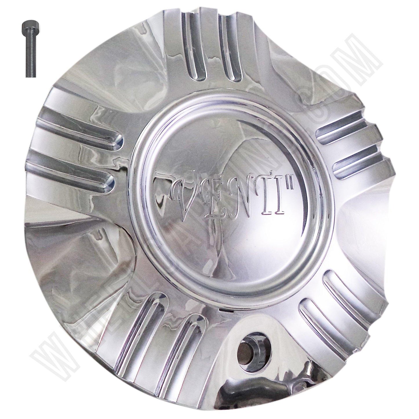 Venti Wheels Chrome Custom Wheel Center Caps # C-055-1-1 / S1050-NS01 (1 CAP)