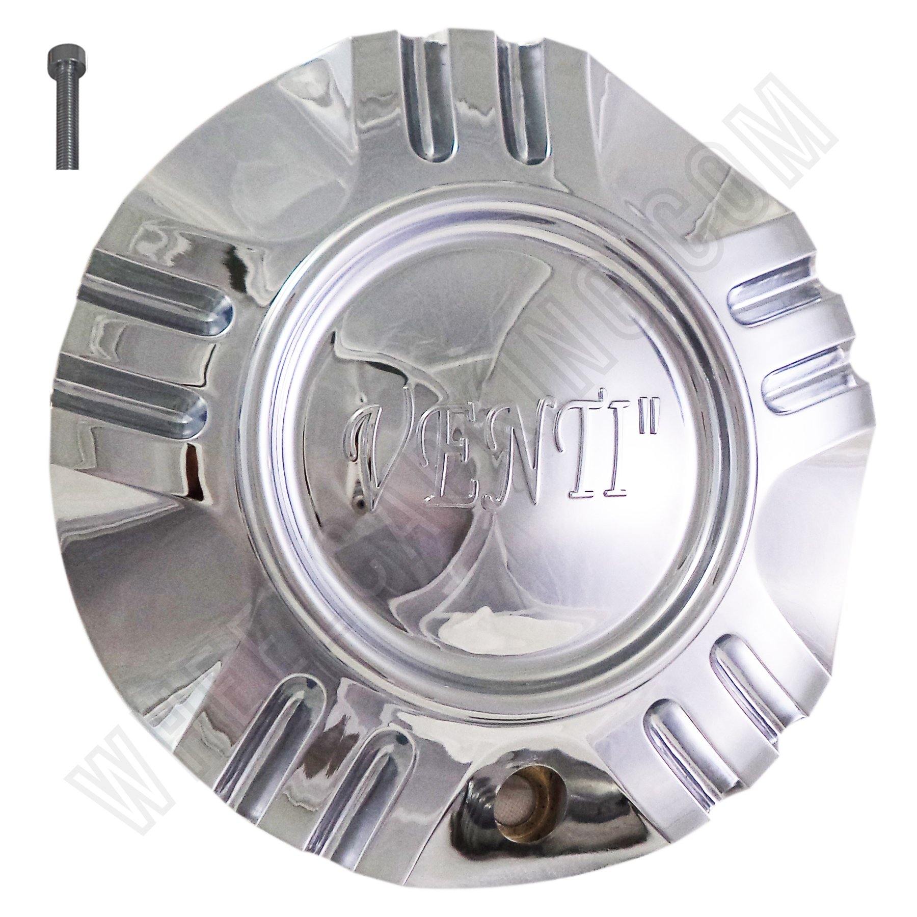 Venti Wheels Chrome Custom Wheel Center Caps # C-055-2-1 / S1050-NS01 (4 CAPS)