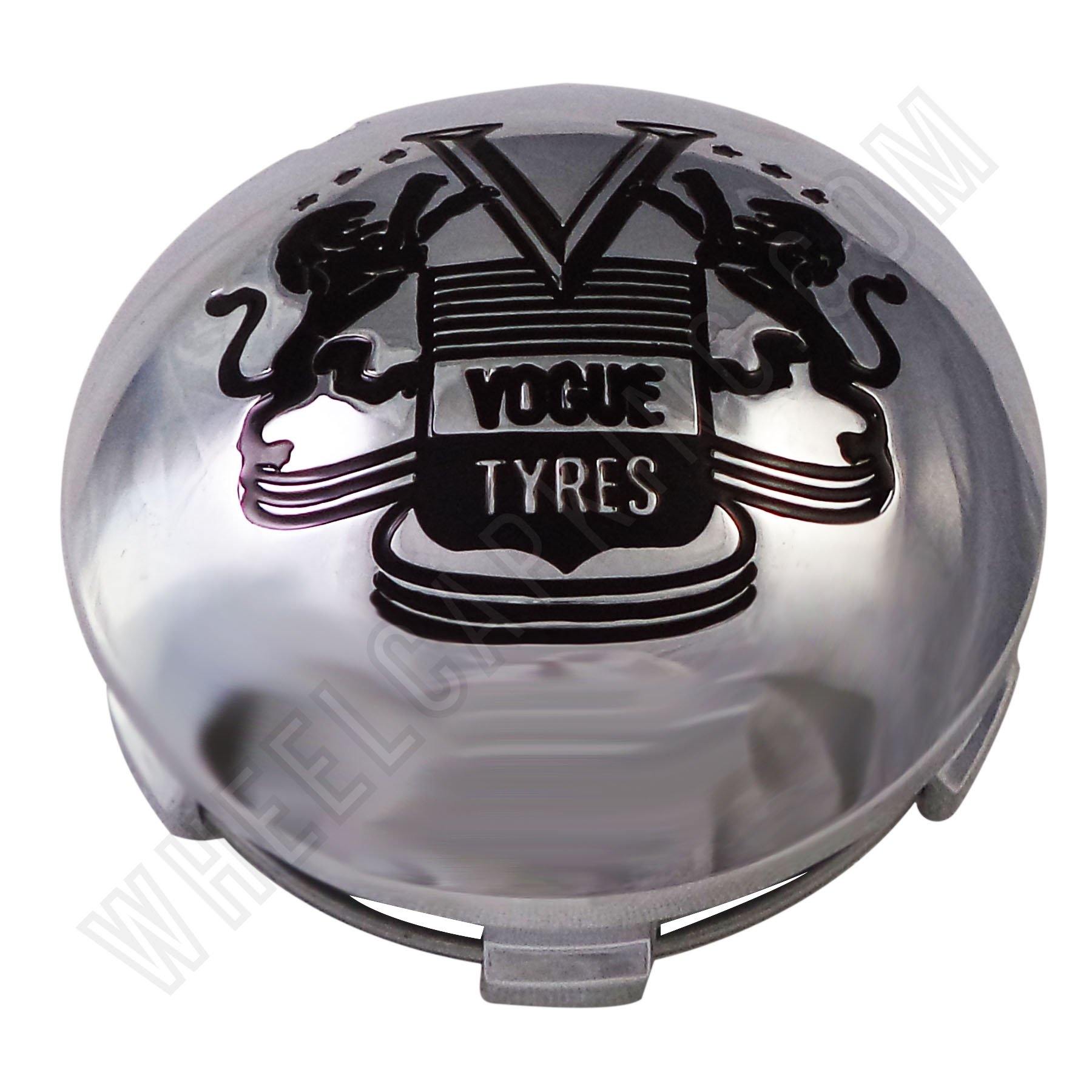 Vogue Wheels Chrome Custom Wheel Center Cap # 594K75 / S512-09 (4 CAPS)