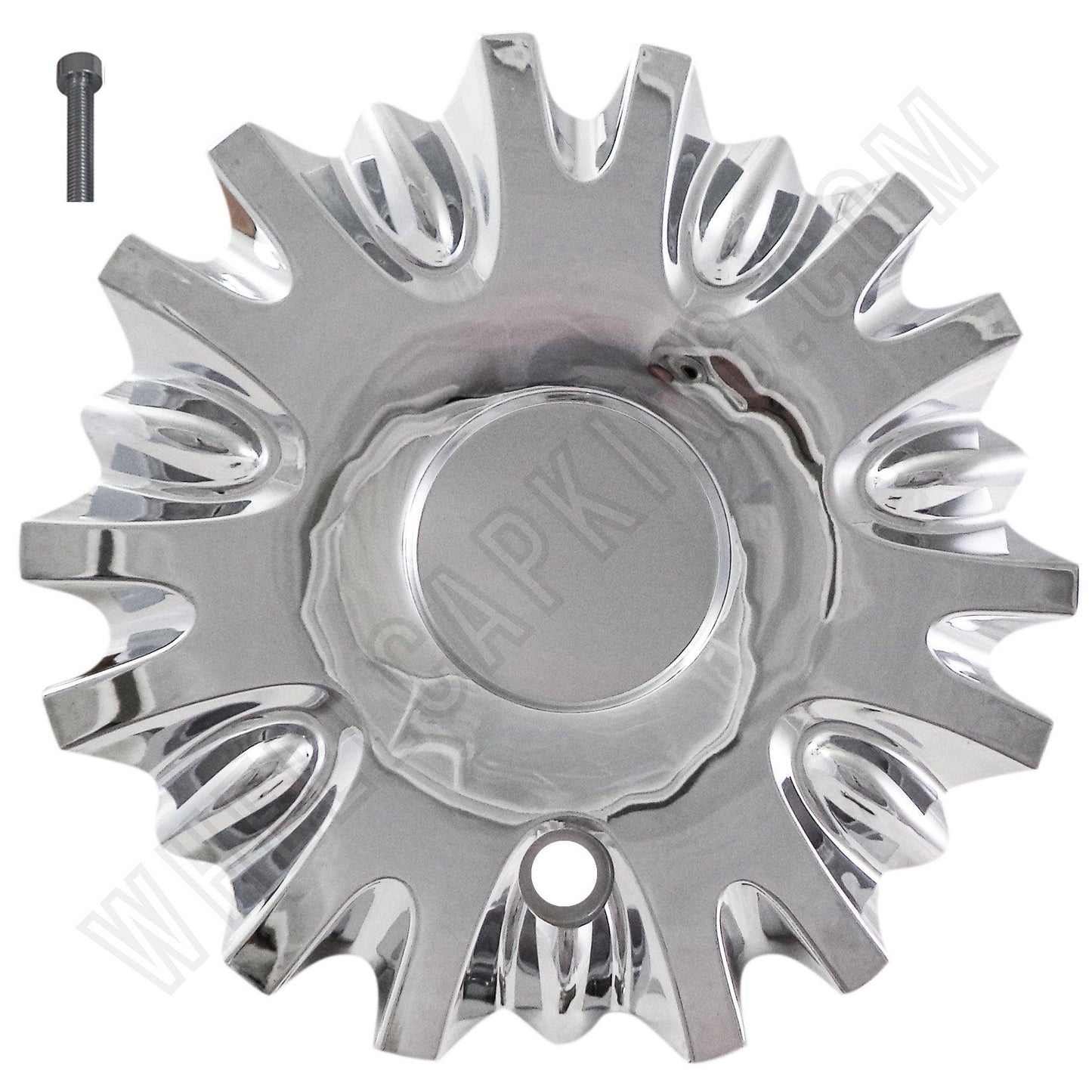 Vogue Wheels Chrome Custom Wheel Center Cap # 9150-15 / 407L190 (1 CAP)