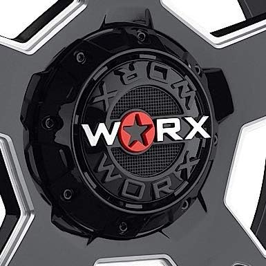 WORX 5-6 Wheel Center Caps