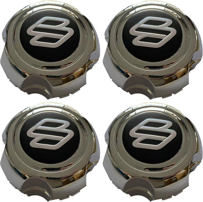 Chrome Wheel Center Cap for Suzuki Vitara XL-7 2004 2005 2006 2007 (Set of 4)