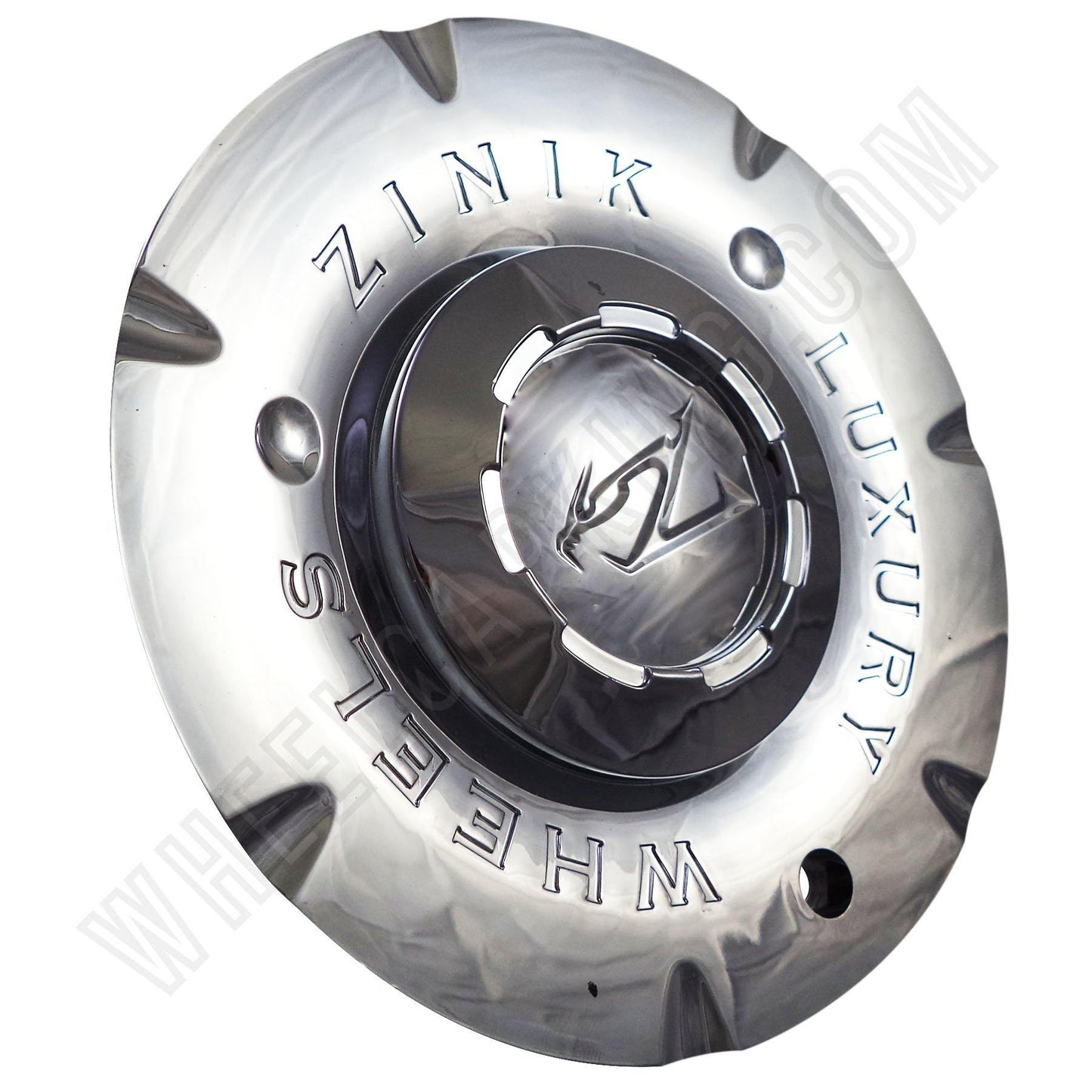 Zinik Wheels Chrome Custom Wheel Center Cap Caps Set of 4 # D U E / SI-CAP-Z147 NEW!