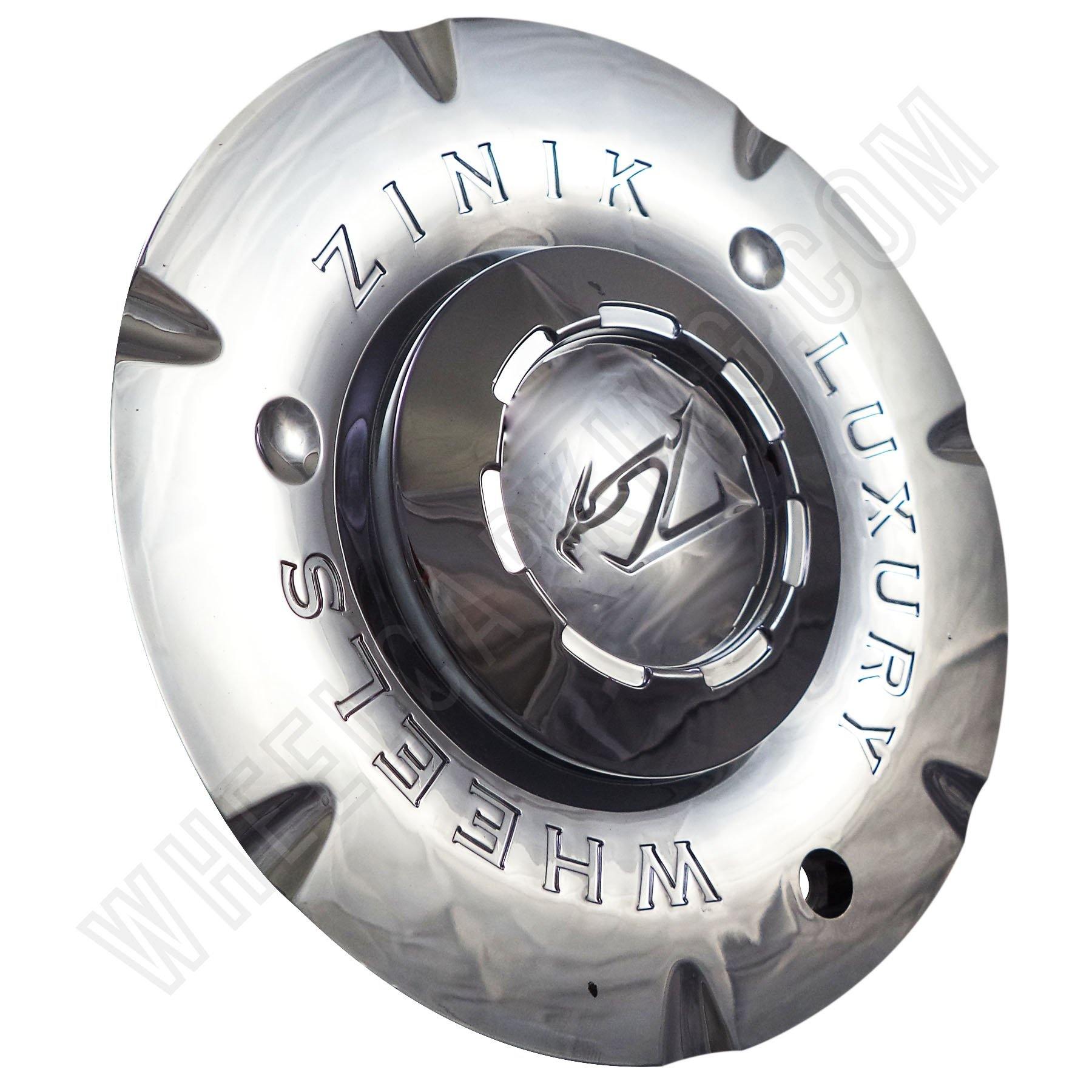 Zinik Wheels Chrome Custom Wheel Center Cap Caps Set of 1 # D U E / SI-CAP-Z147 NEW!