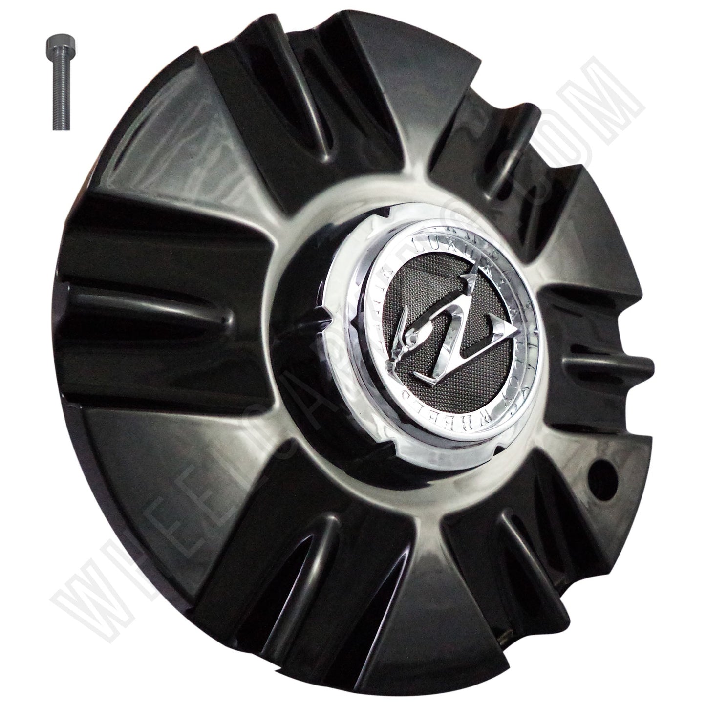 ZINIK Z-19 Gloss Black Wheel Center Cap (4 CAPS)