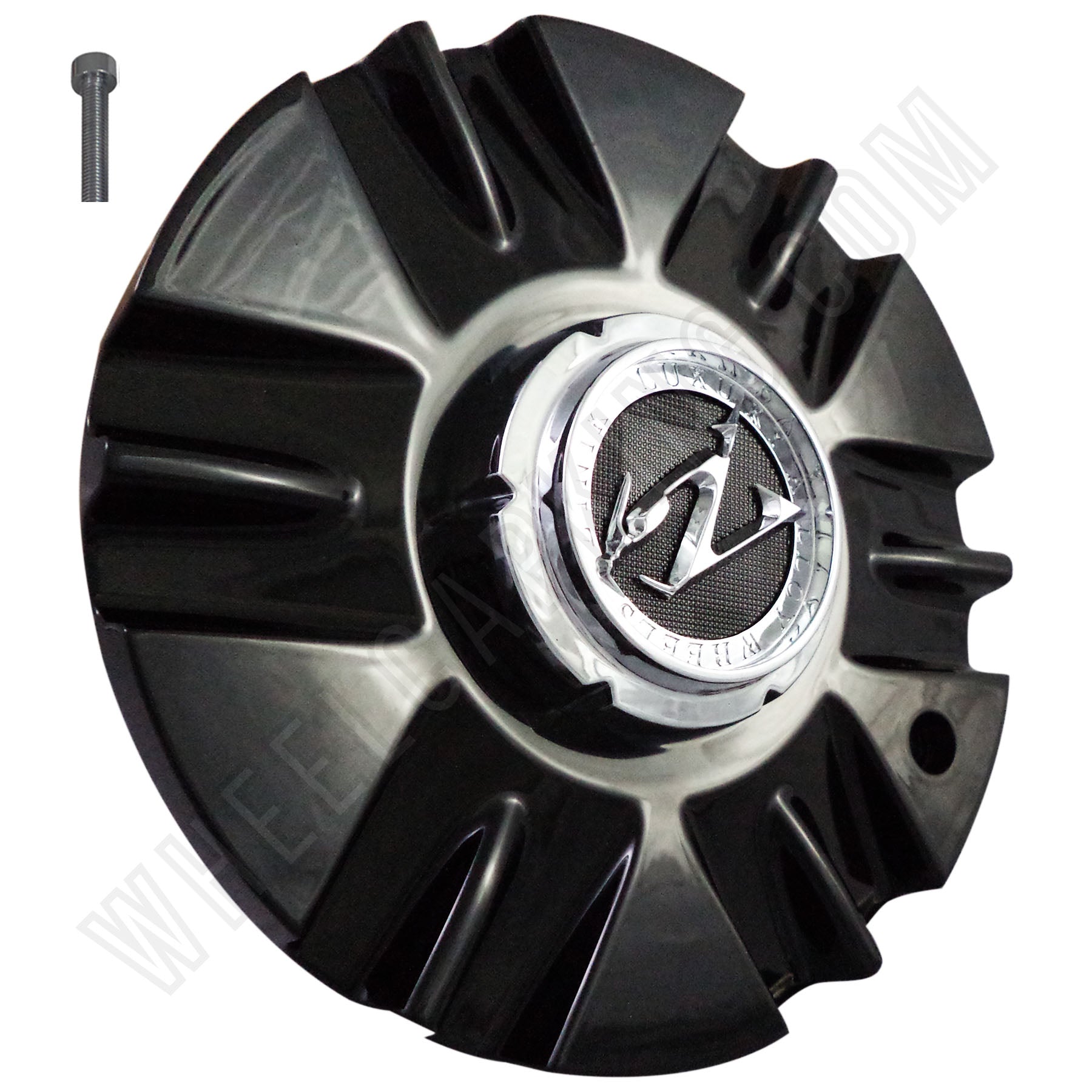 ZINIK Z-19 Gloss Black Wheel Center Cap (4 CAPS)