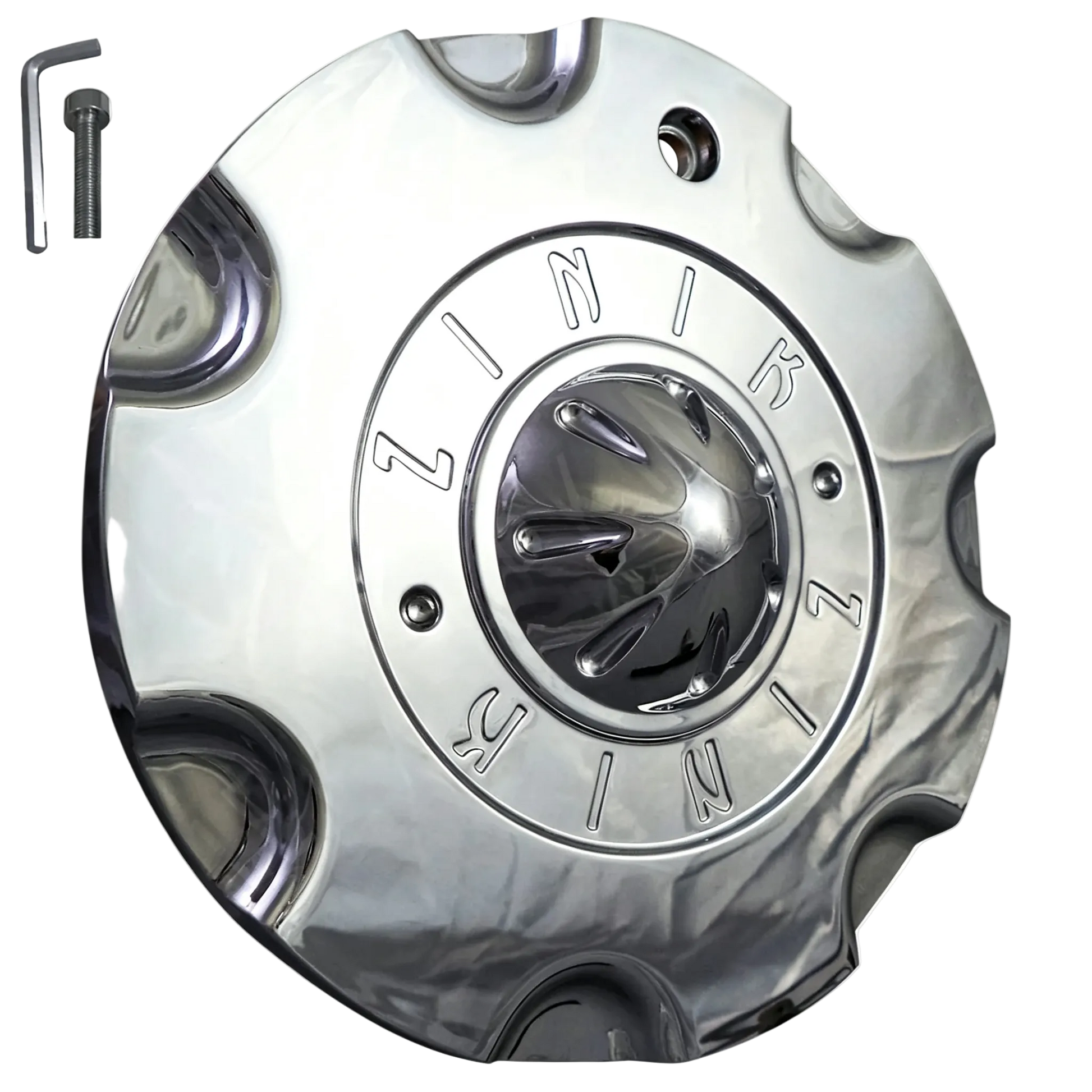 ZINIK Z-8 chrome wheel center cap