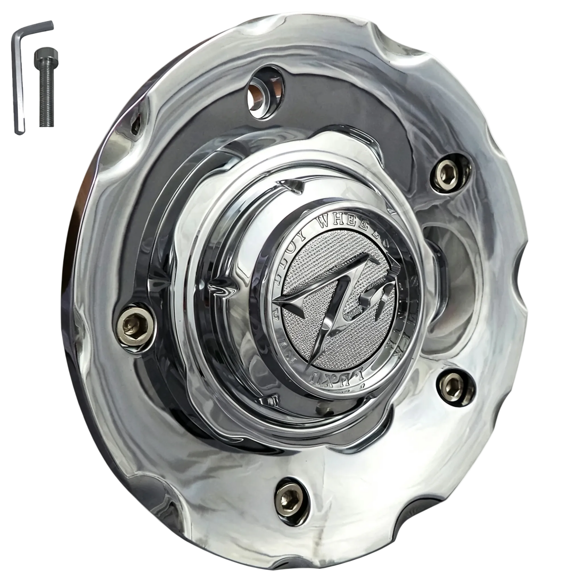ZINIK Z-18 chrome wheel center cap