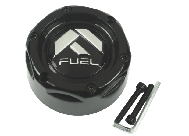 Fuel 1003-42GB gloss black wheel center cap detail