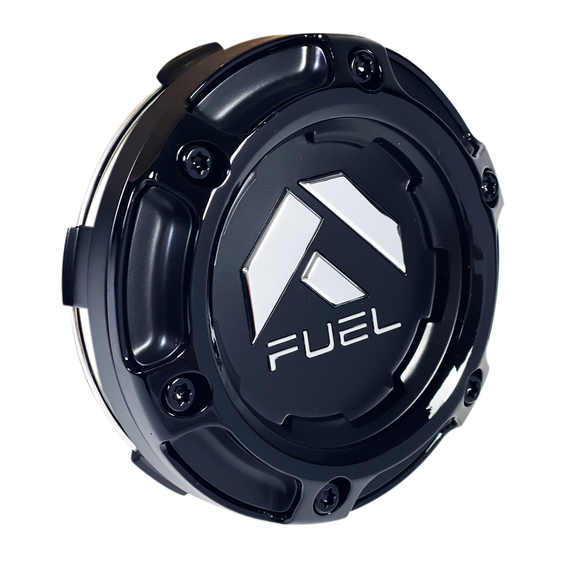 Fuel Offroad Wheels Gloss / Black Rivets Center Cap # 1004-69BLD (4 CAPS)