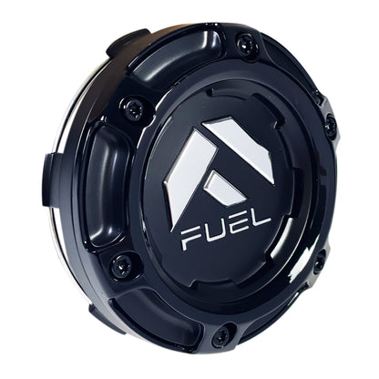 Fuel Offroad Wheels Gloss / Black Rivets Center Cap # 1004-69BLD (4 CAPS)