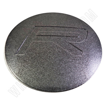 Rovos Wheels Flat Grey Custom Wheel Center Cap # SGM (4 CAPS)