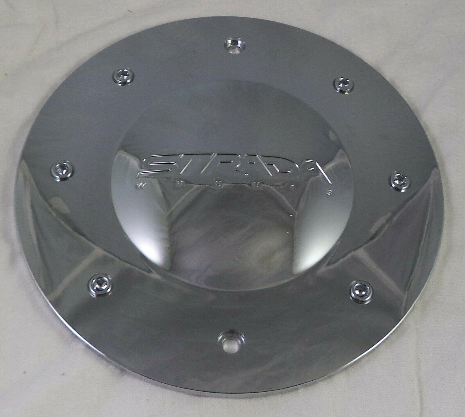 Strada Wheels Chrome Custom Wheel Center Cap # S11 / 61402085F-2 (1 CAP)
