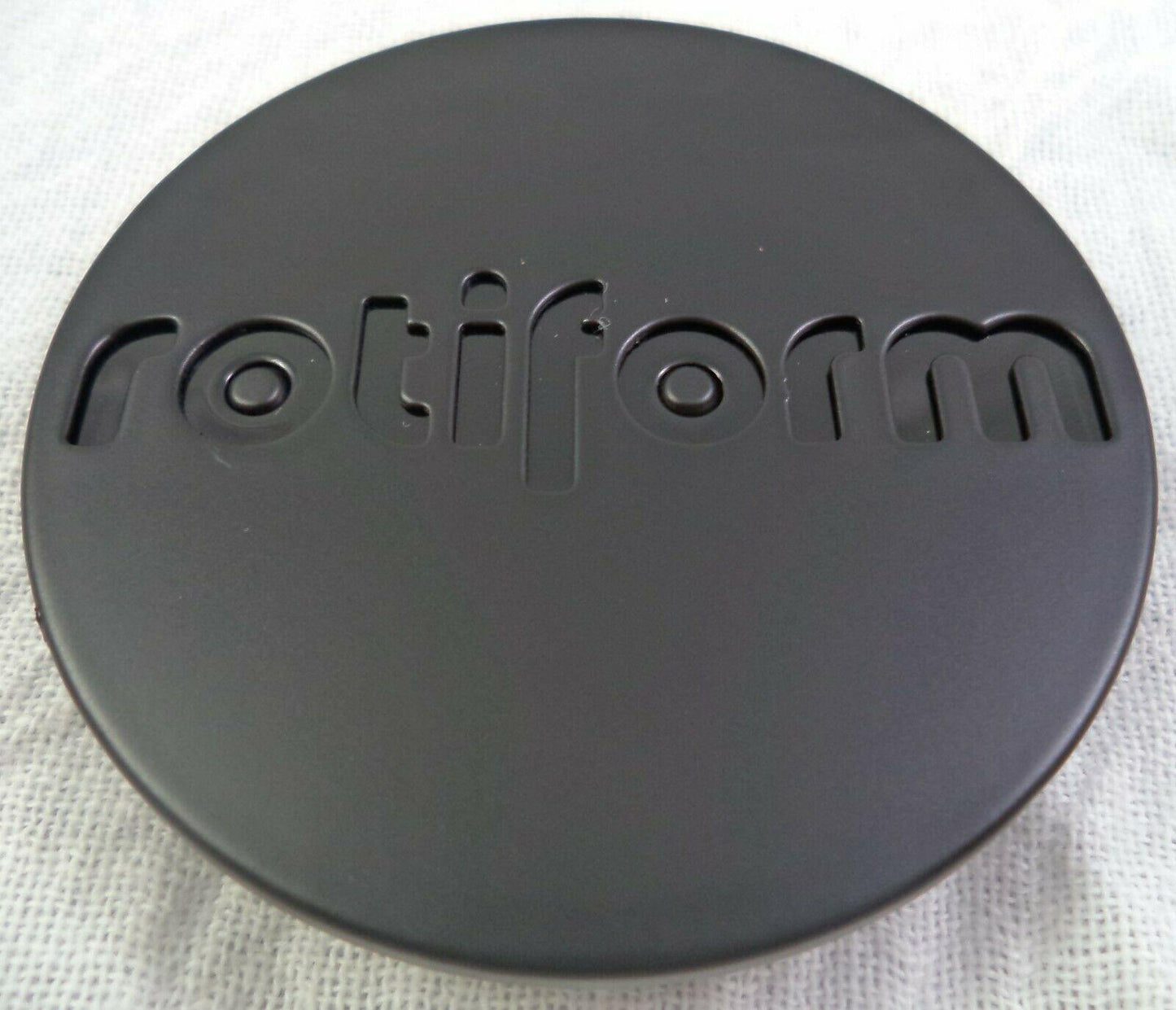 RotiForm Flat Black Custom Wheel Center Caps # 1003-40MB (1 CAP)
