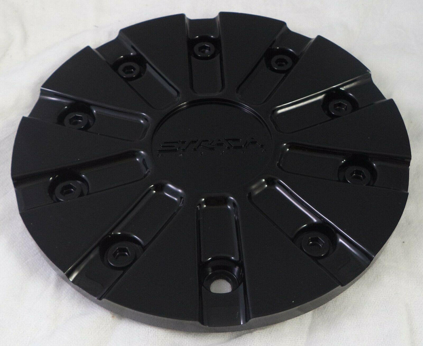 Strada Wheels Gloss Black Custom Wheel Center Cap # PD-CAPSX-S10 (1 CAP)