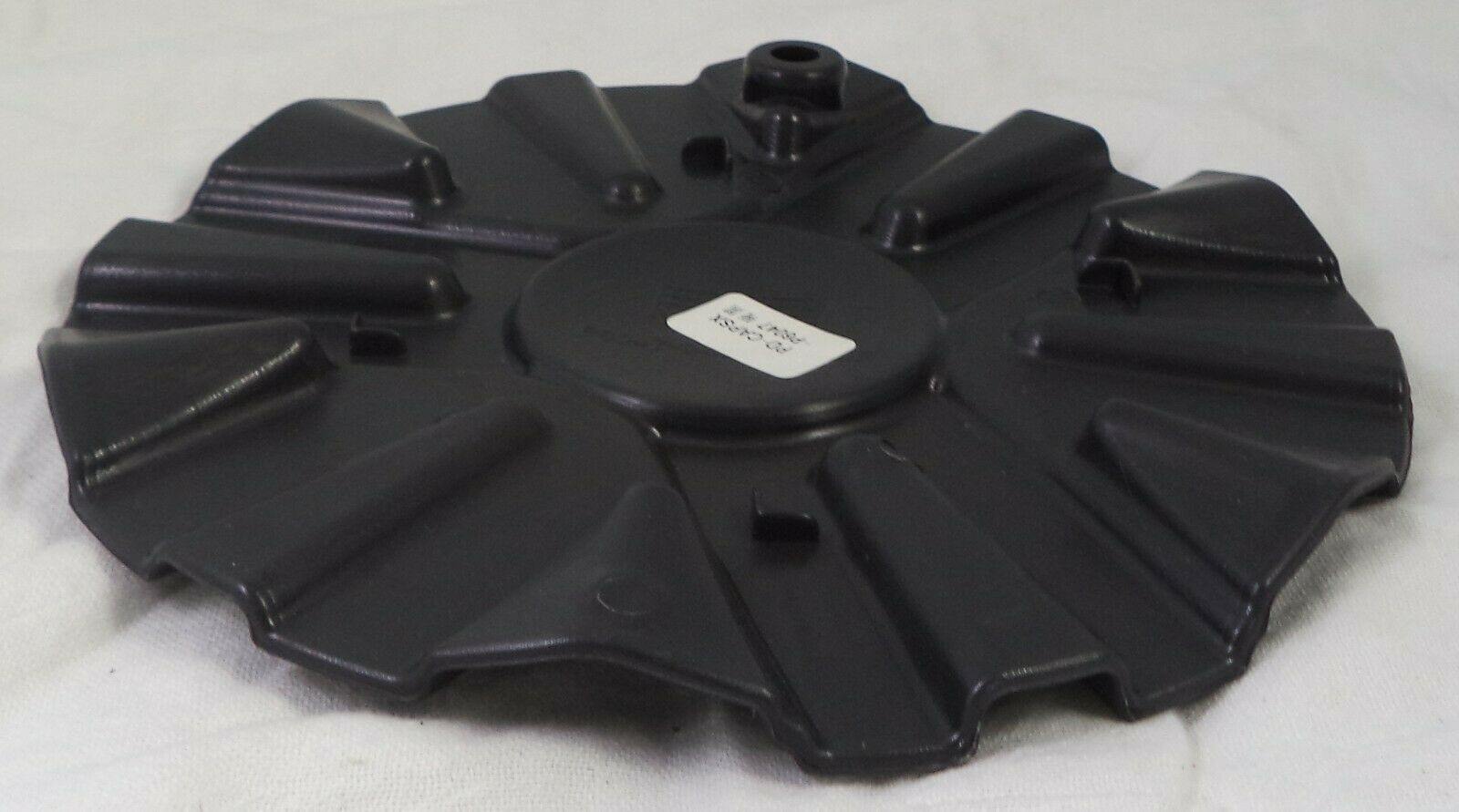 Strada Wheels Flat Black Custom Wheel Center Cap # P6047-2495-E3-CAP (1 CAP)