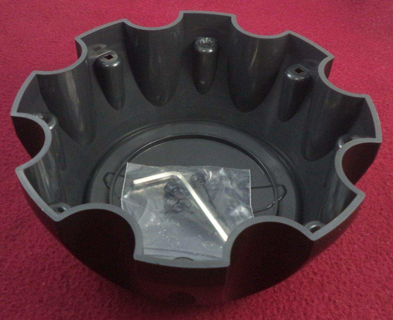 Eagle Alloys Wheels Matte Black Custom Wheel Center Cap # 3290-08 (1 CAP)