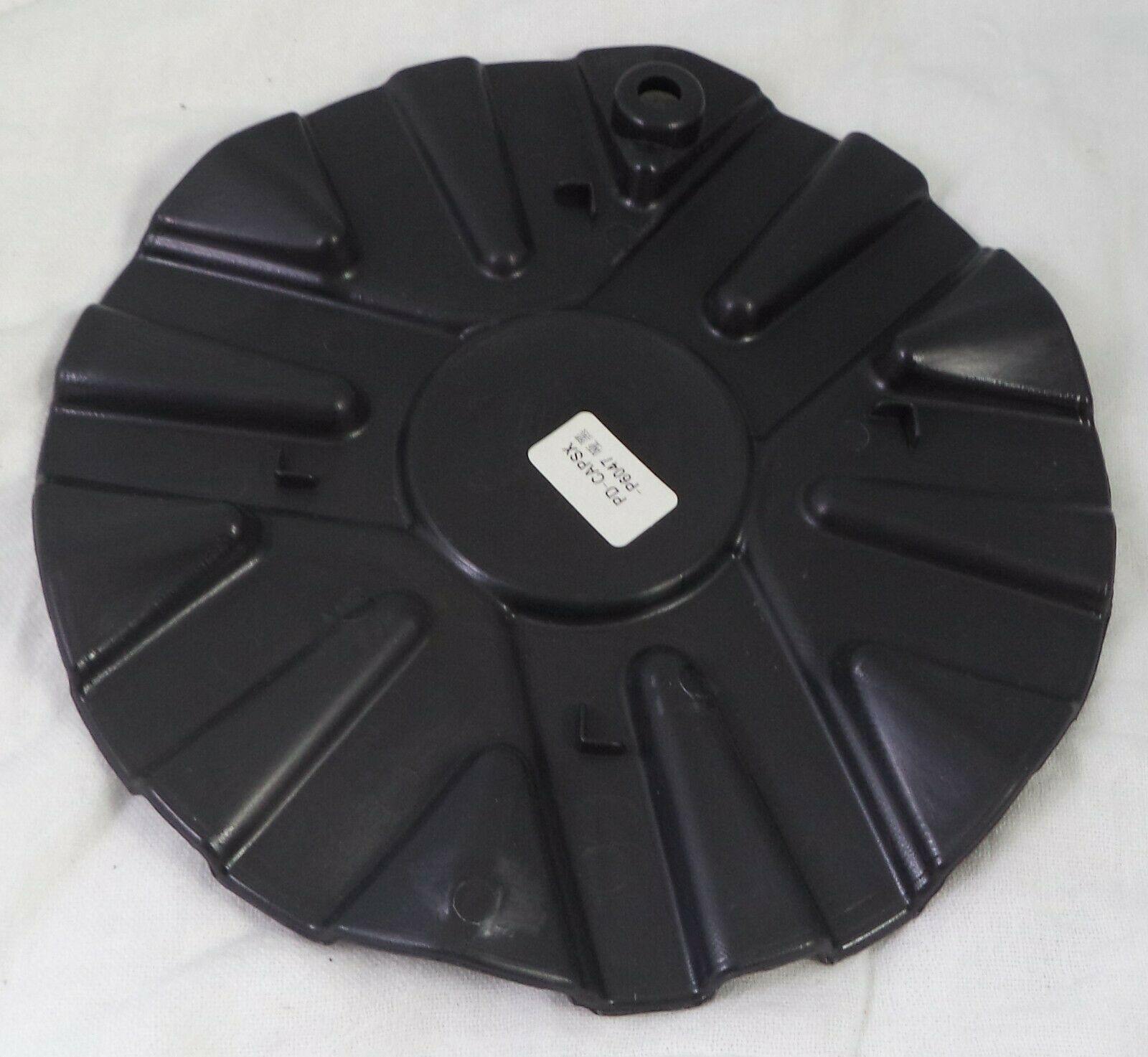 Strada Wheels Flat Black Custom Wheel Center Cap # P6047-2495-E3-CAP (1 CAP)