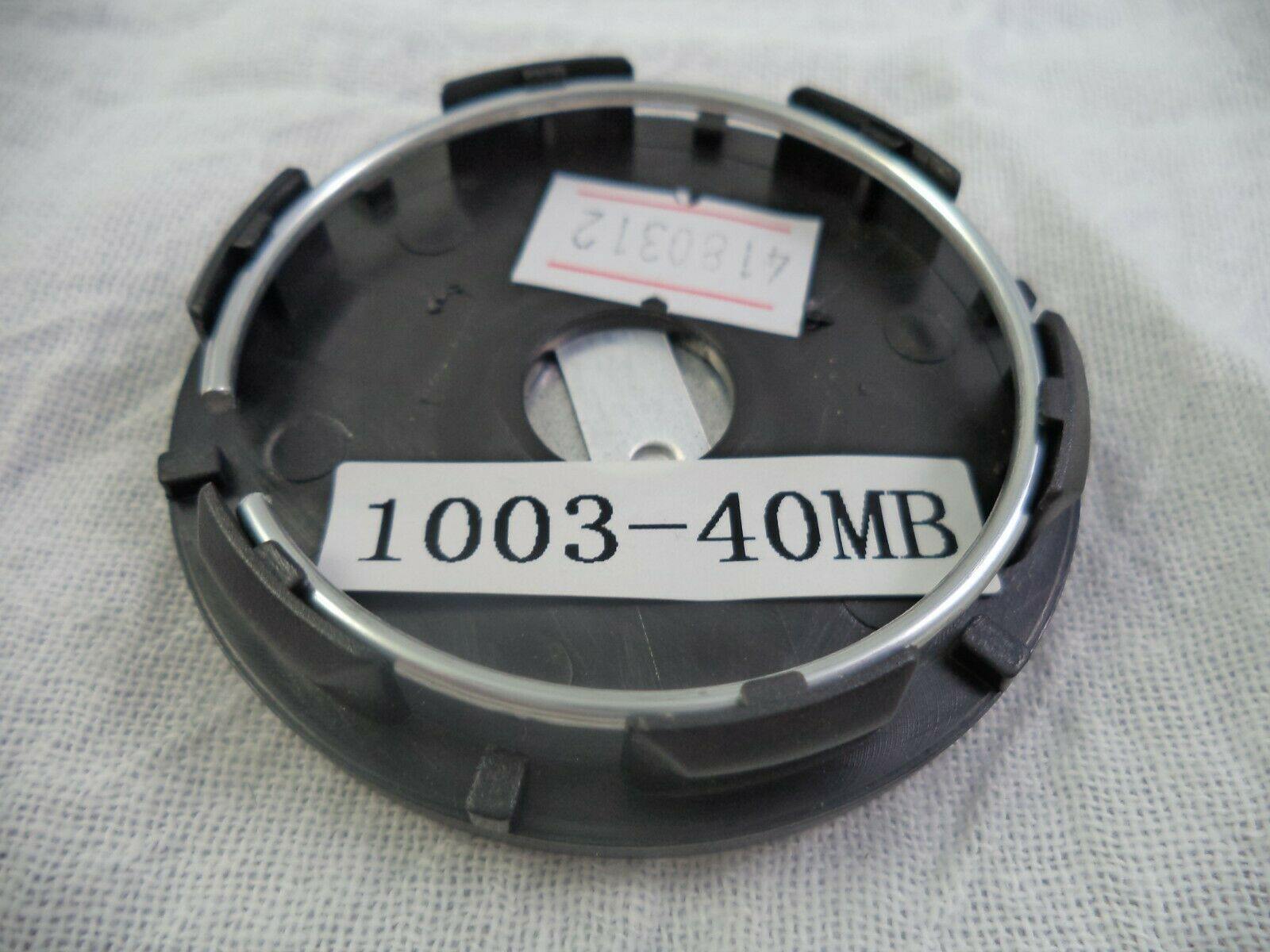 RotiForm Flat Black Custom Wheel Center Caps # 1003-40MB (1 CAP)