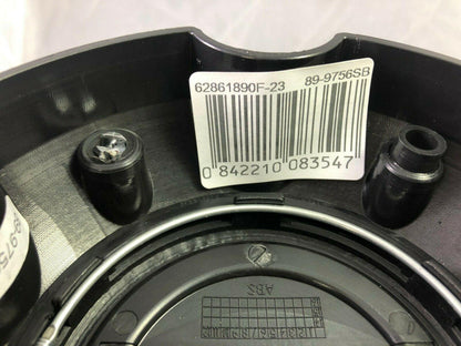 Ultra Motorsports Wheels Flat Black Wheel Center Cap # 89-9756 (1 CAP) NEW+BOLTS