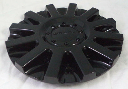 Strada Wheels Gloss Black Custom Wheel Center Cap # 11212285F-2 / S16 (1 CAP)