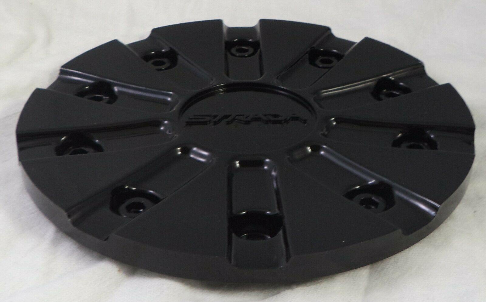 Strada Wheels Gloss Black Custom Wheel Center Cap # PD-CAPSX-S10 (1 CAP)