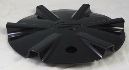 Strada Wheels Gloss Black Custom Wheel Center Cap Caps # S07 / 6462295F-2 (1 CAP)