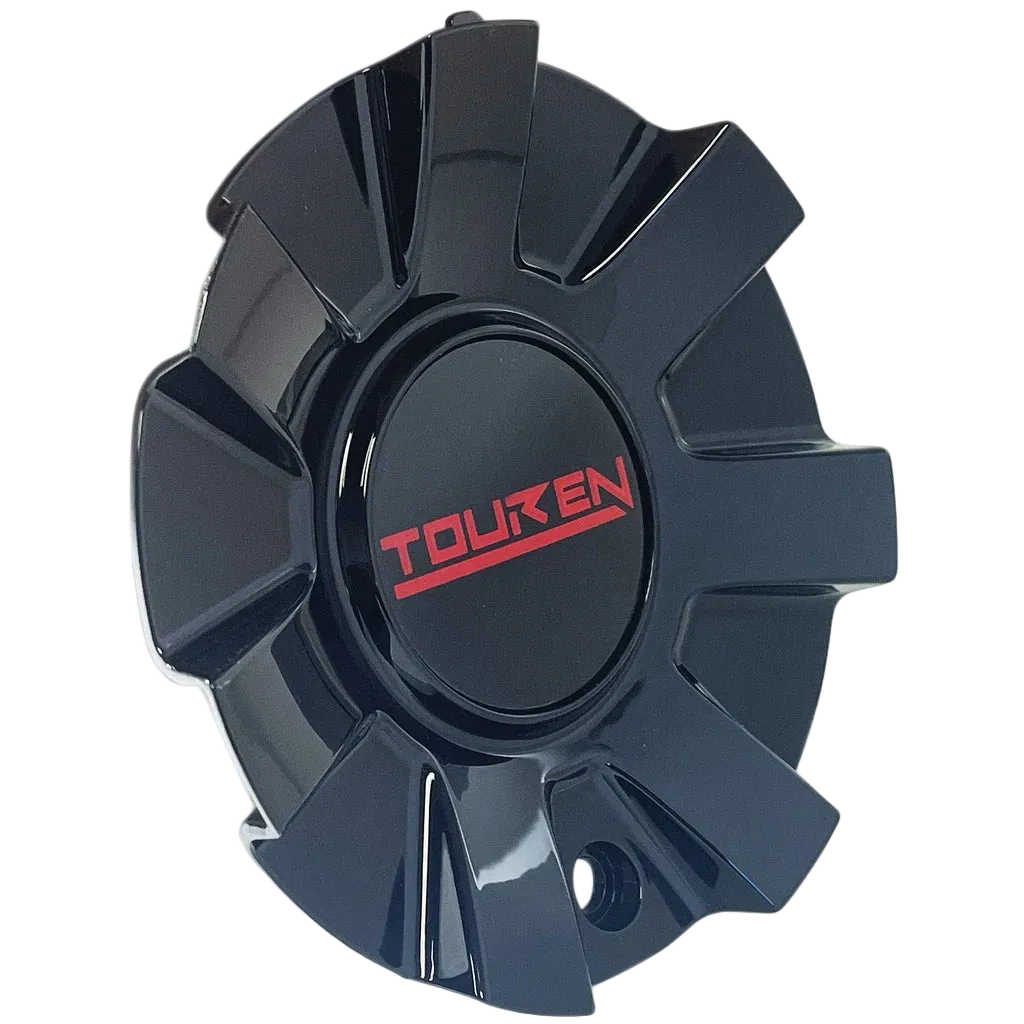 TOUREN 3260 gloss black red center cap C1032601R