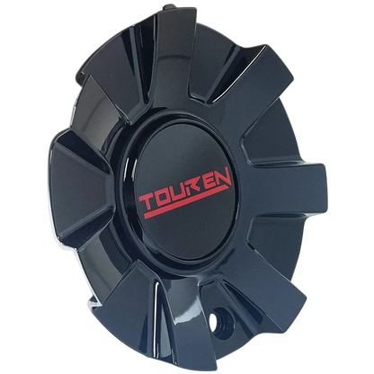 TOUREN 3260 gloss black red center cap C1032601R