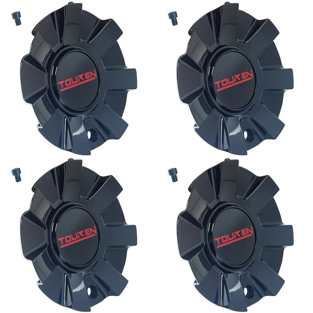 TOUREN C1032601R center caps set of four
