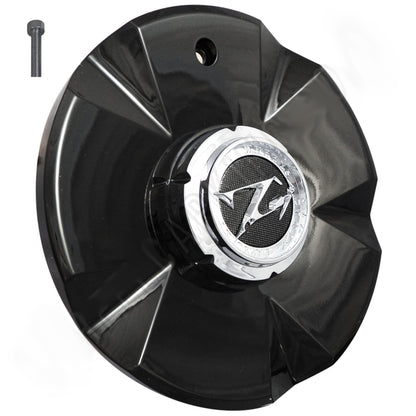 Zinik Wheels Gloss Black Custom Wheel Center Caps # Z20 / SY-CAP (1 CAP)